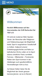 Mobile Screenshot of djk-ost.de